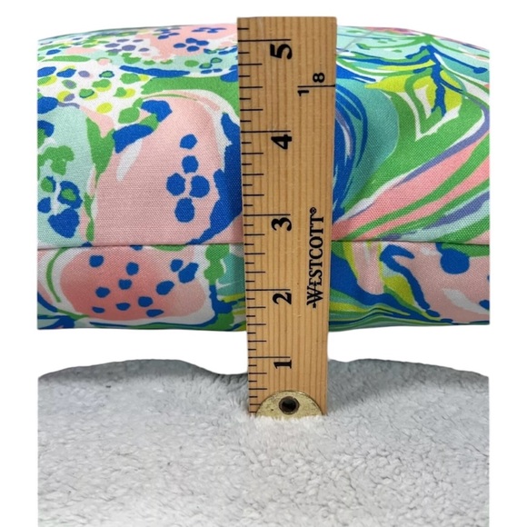 Lilly Pulitzer Pillow 16x16 Feline Good Throw Beach Floral Tropical Florida - Picture 2 of 5